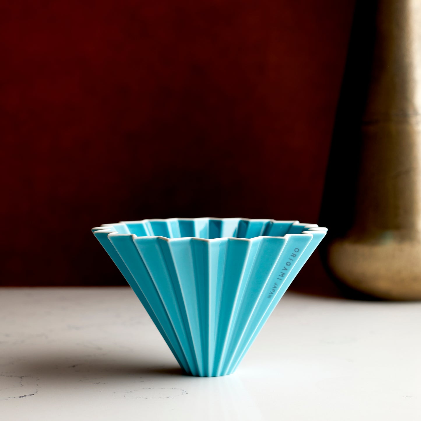 Origami Ceramic Dripper + Dripper Holder