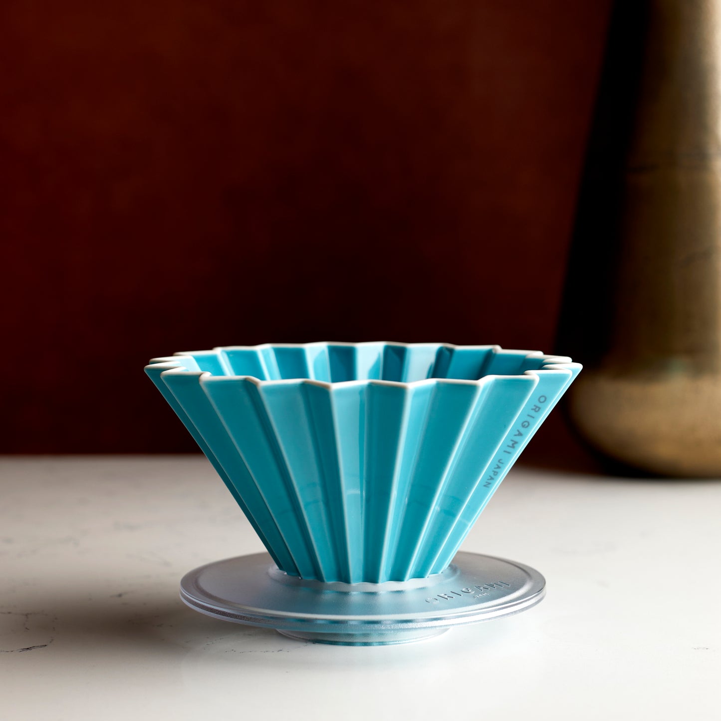 Origami Ceramic Dripper + Dripper Holder