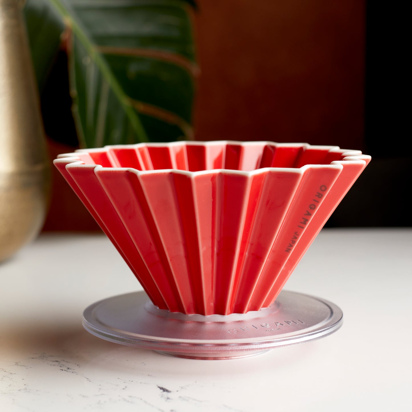 Origami Ceramic Dripper + Dripper Holder