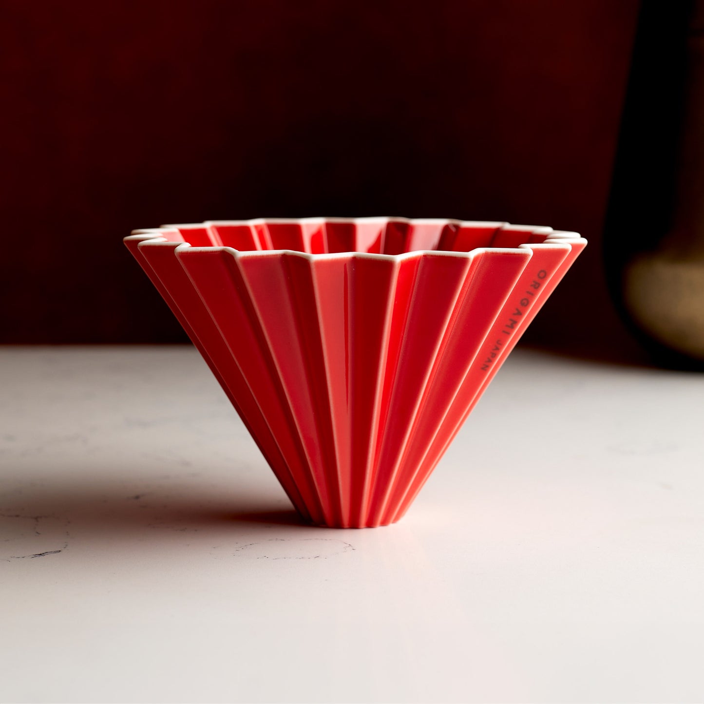 Origami Ceramic Dripper + Dripper Holder