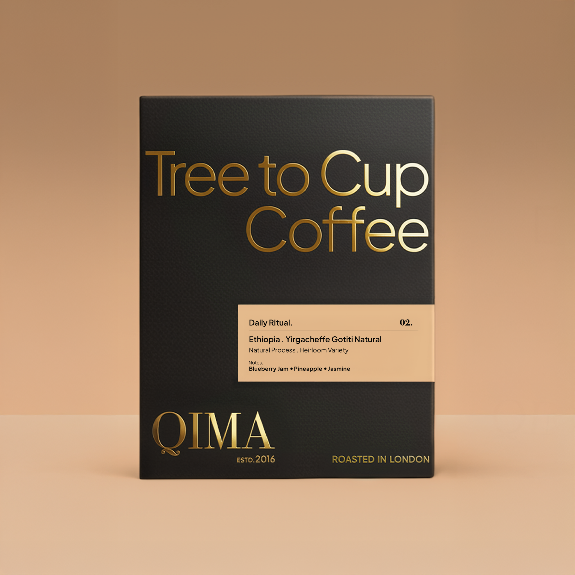 Ethiopia . Yirgacheffe Gotiti Natural